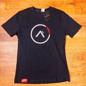Alpha Industries Black and White Graphic Tee